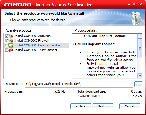 comodo  compatability