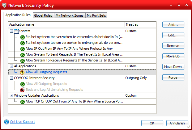 Network Securiyt Policy