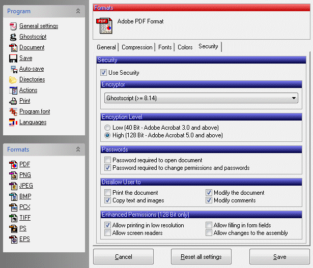 demonstration pendul Dam Creating a screen dump (PrintScreen) and PDF files