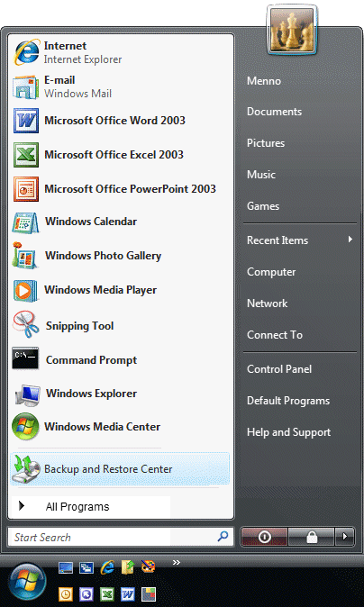 Vista Sound Icon Taskbar