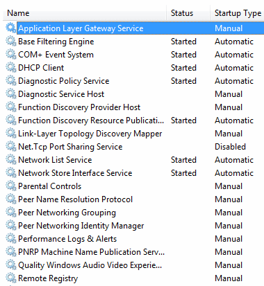 Tcp/Ip Disabled Vista